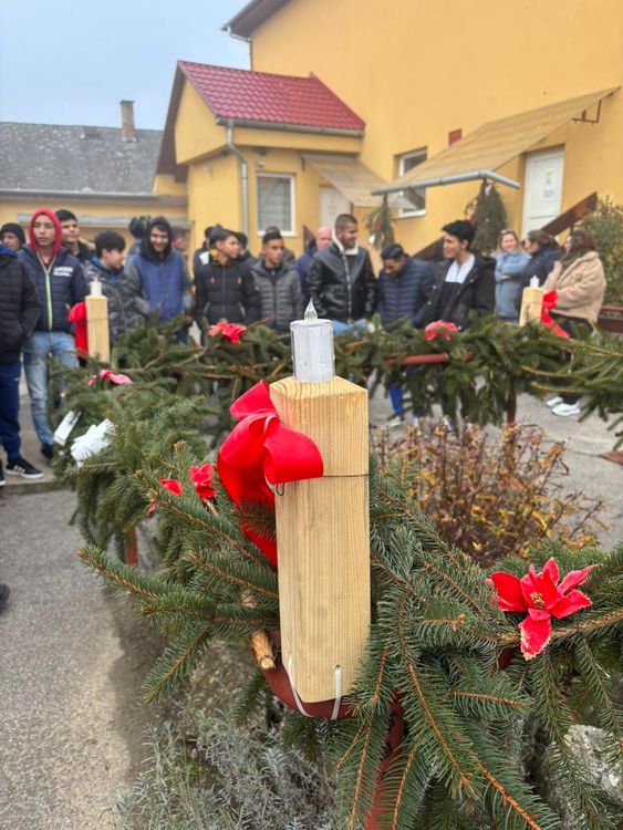 Adventi gyertyagyújtás