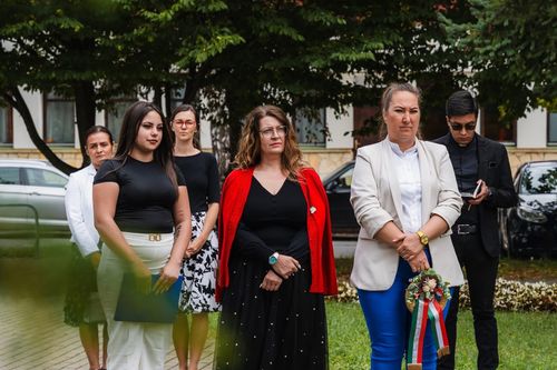 Roma holokauszt emlékmű avatás